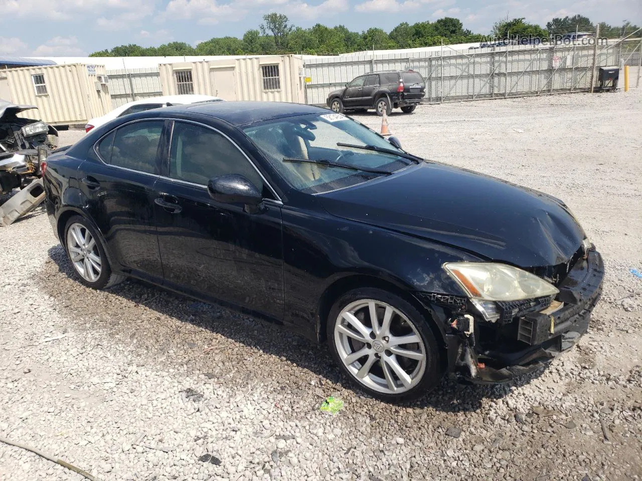 2007 Lexus Is 350 Black vin: JTHBE262772012710