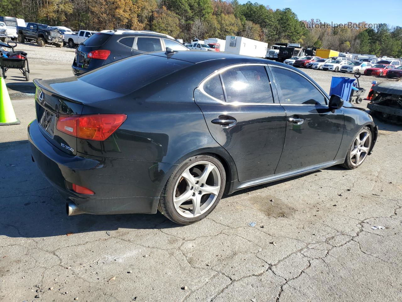 2007 Lexus Is 350 Black vin: JTHBE262872007774