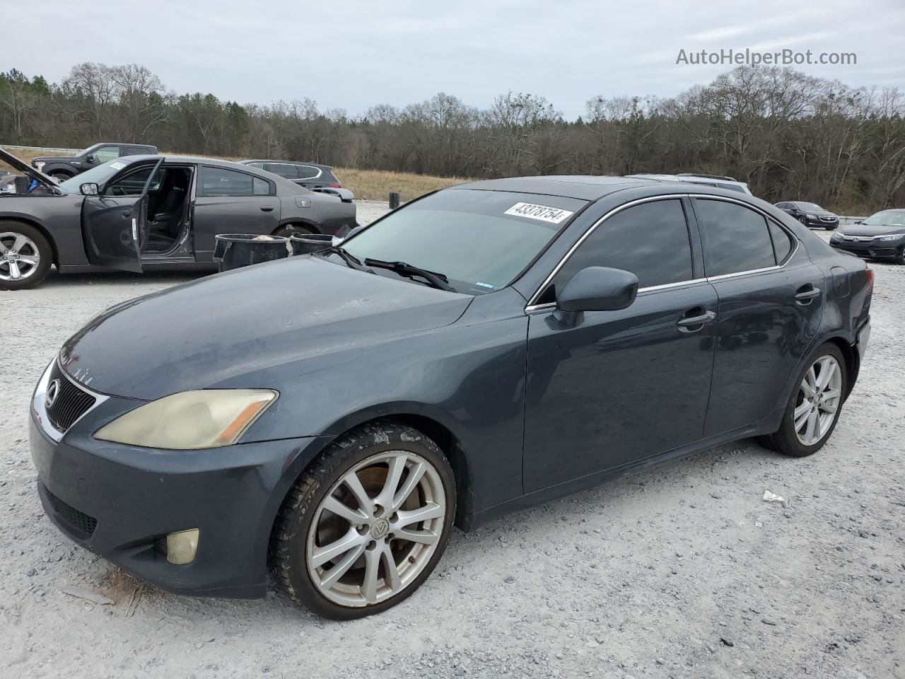 2007 Lexus Is 350 Charcoal vin: JTHBE262872008570