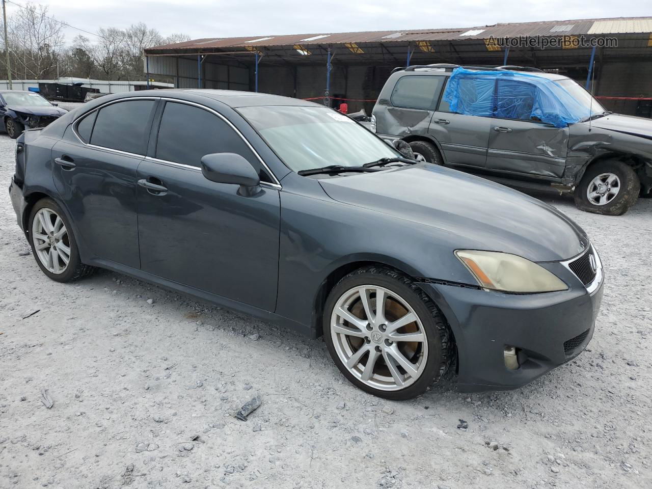 2007 Lexus Is 350 Charcoal vin: JTHBE262872008570