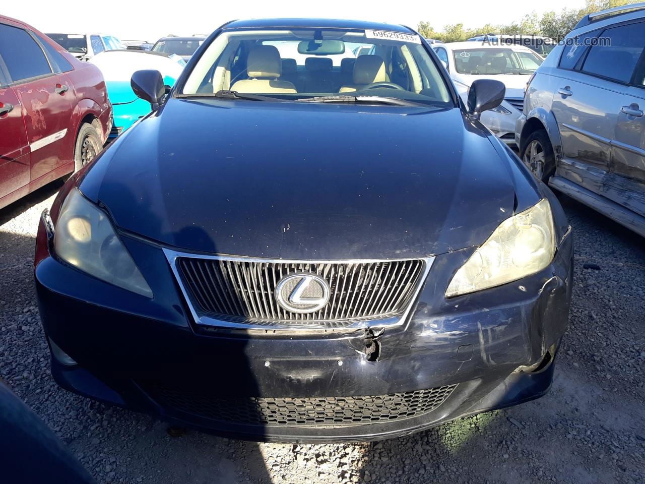 2007 Lexus Is 350 Угольный vin: JTHBE262872011002