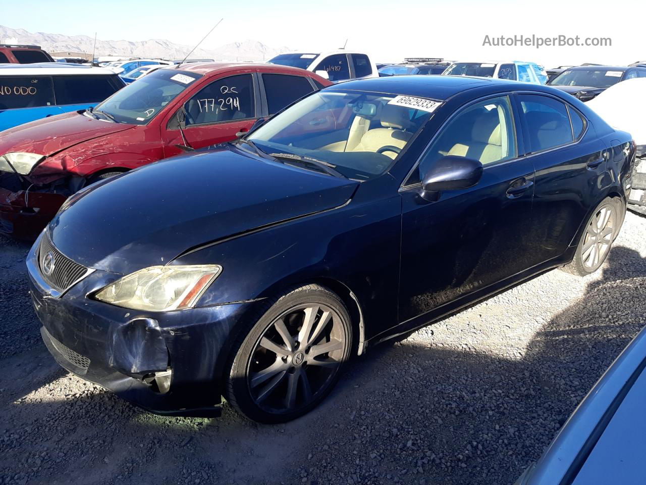 2007 Lexus Is 350 Charcoal vin: JTHBE262872011002