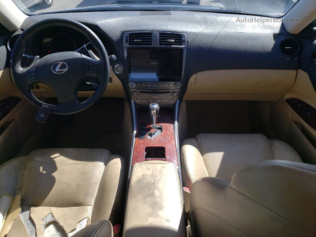 2007 Lexus Is 350 Угольный vin: JTHBE262872011002