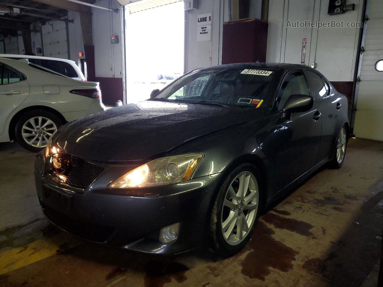 2007 Lexus Is 350 Black vin: JTHBE262972011302