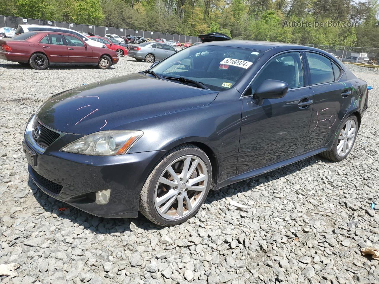 2007 Lexus Is 350 Gray vin: JTHBE262975014988