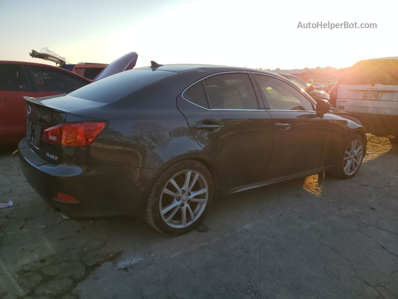 2007 Lexus Is 350 Gray vin: JTHBE262X75015809