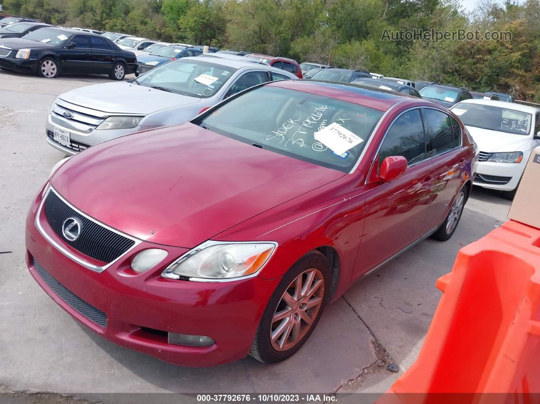 2006 Lexus Gs 300   Red vin: JTHBH96S265006066