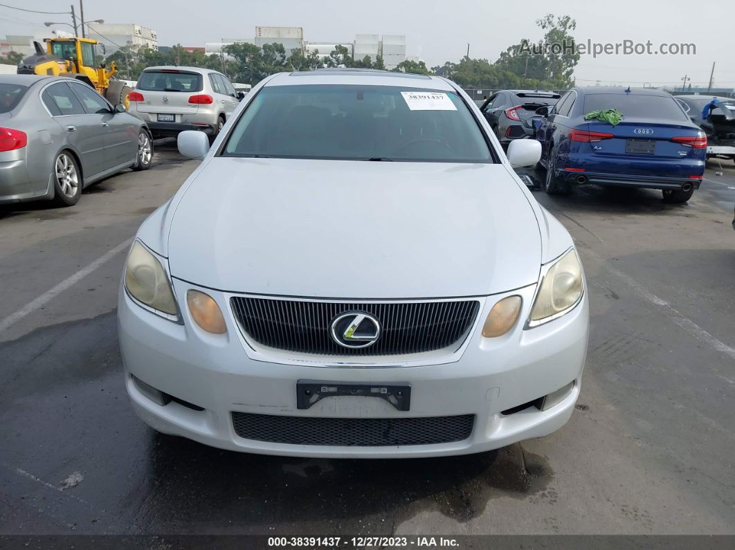 2006 Lexus Gs 300   White vin: JTHBH96S765011165