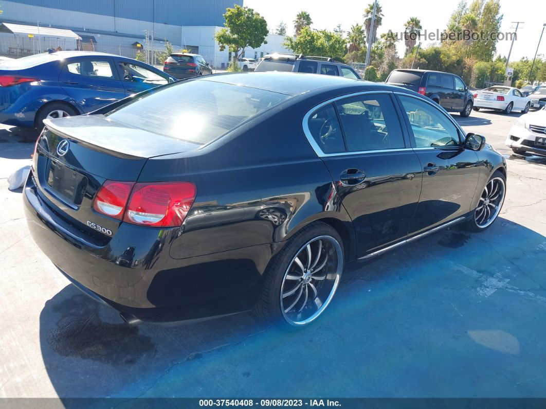 2006 Lexus Gs 300 Black vin: JTHBH96SX65022225