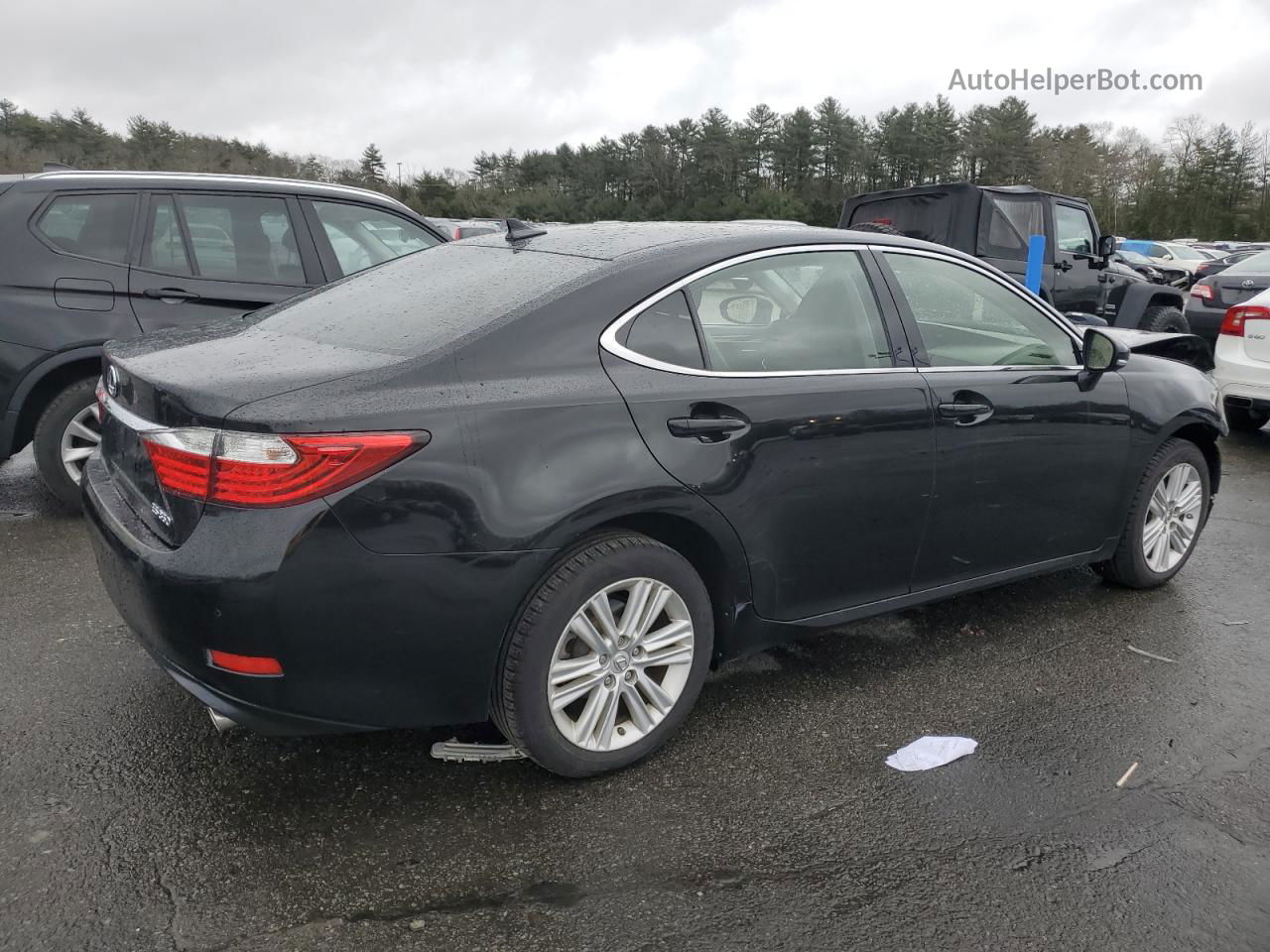 2013 Lexus Es 350 Black vin: JTHBK1GG0D2024951