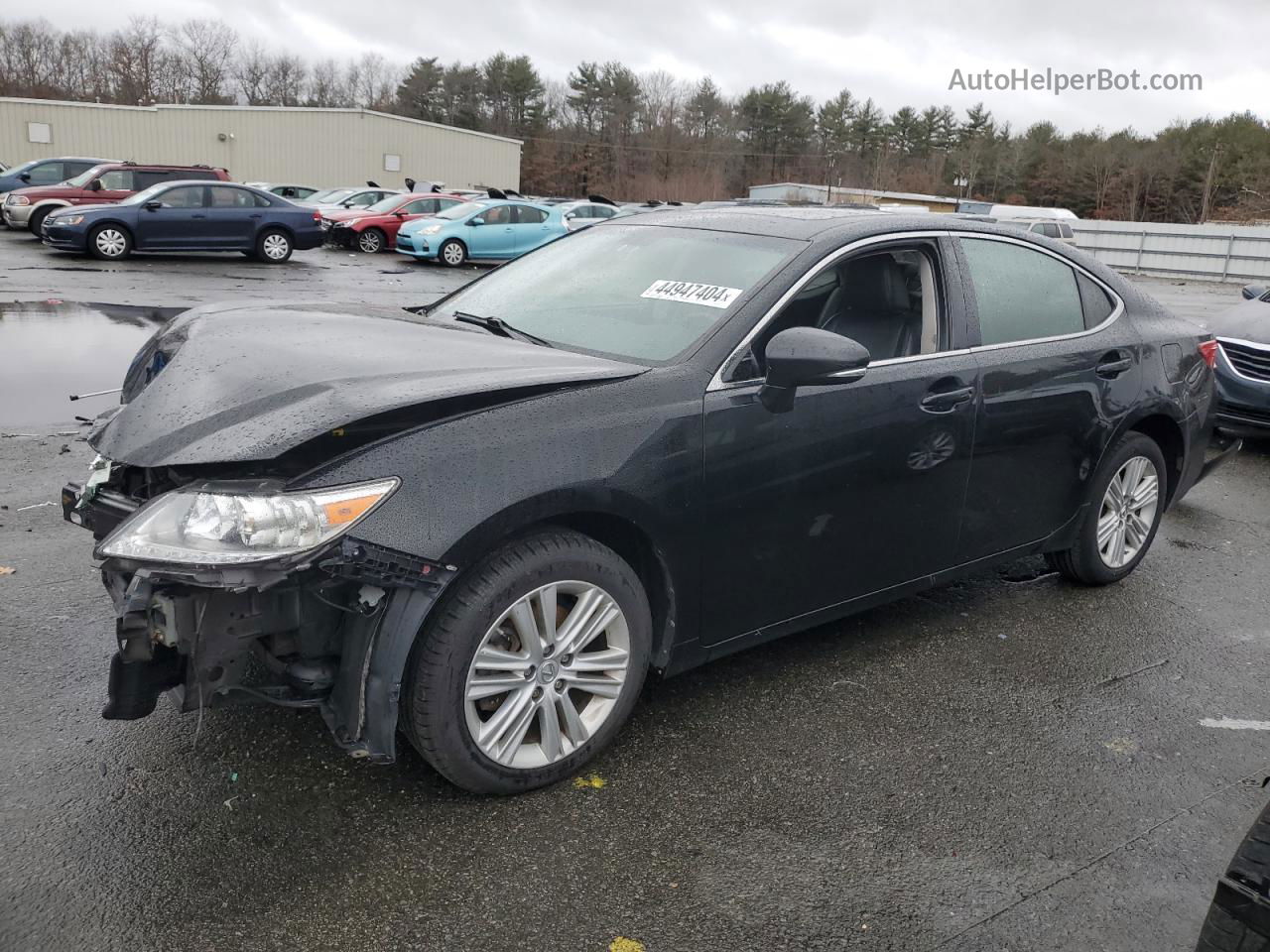 2013 Lexus Es 350 Black vin: JTHBK1GG0D2024951