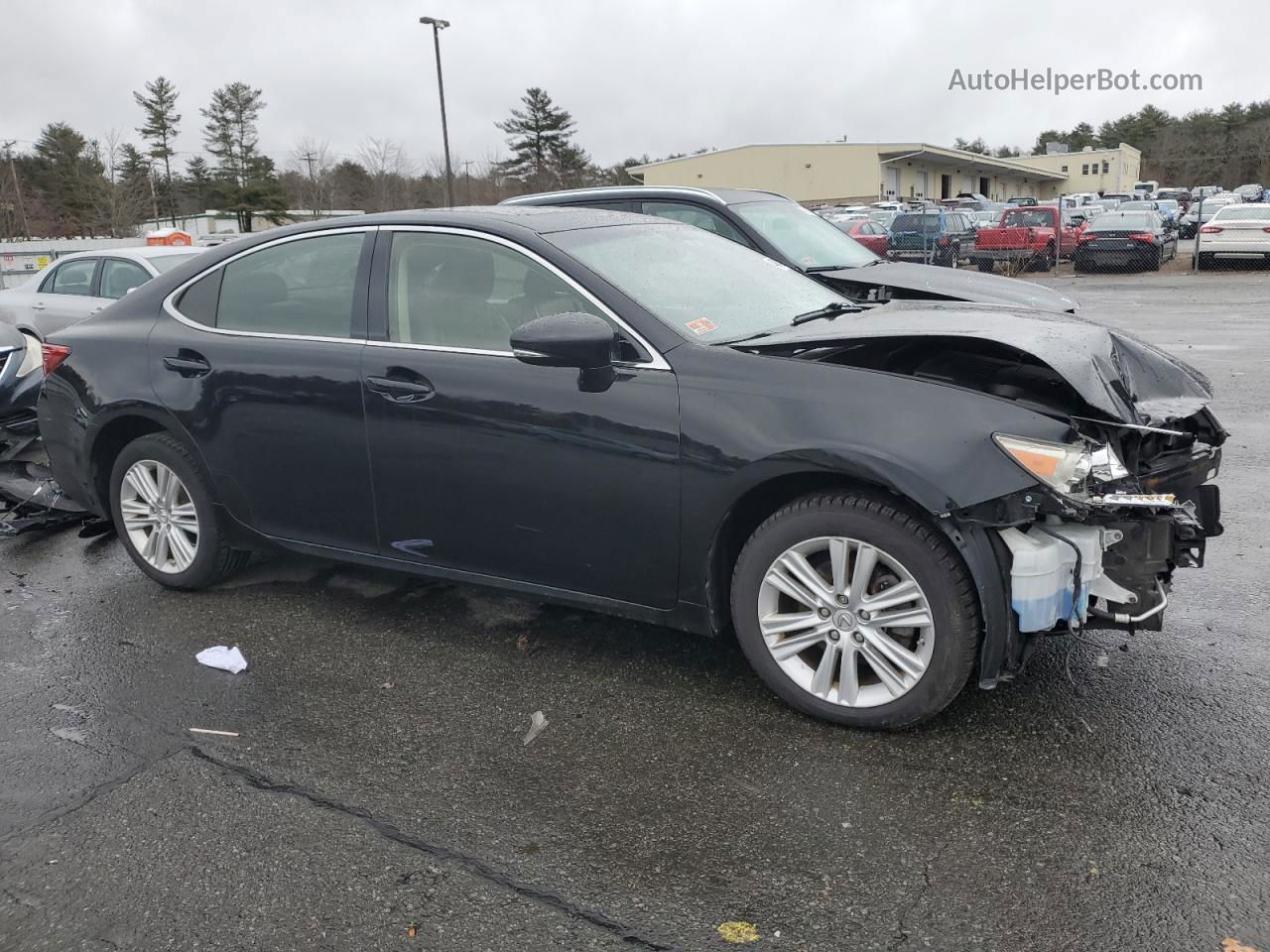 2013 Lexus Es 350 Black vin: JTHBK1GG0D2024951