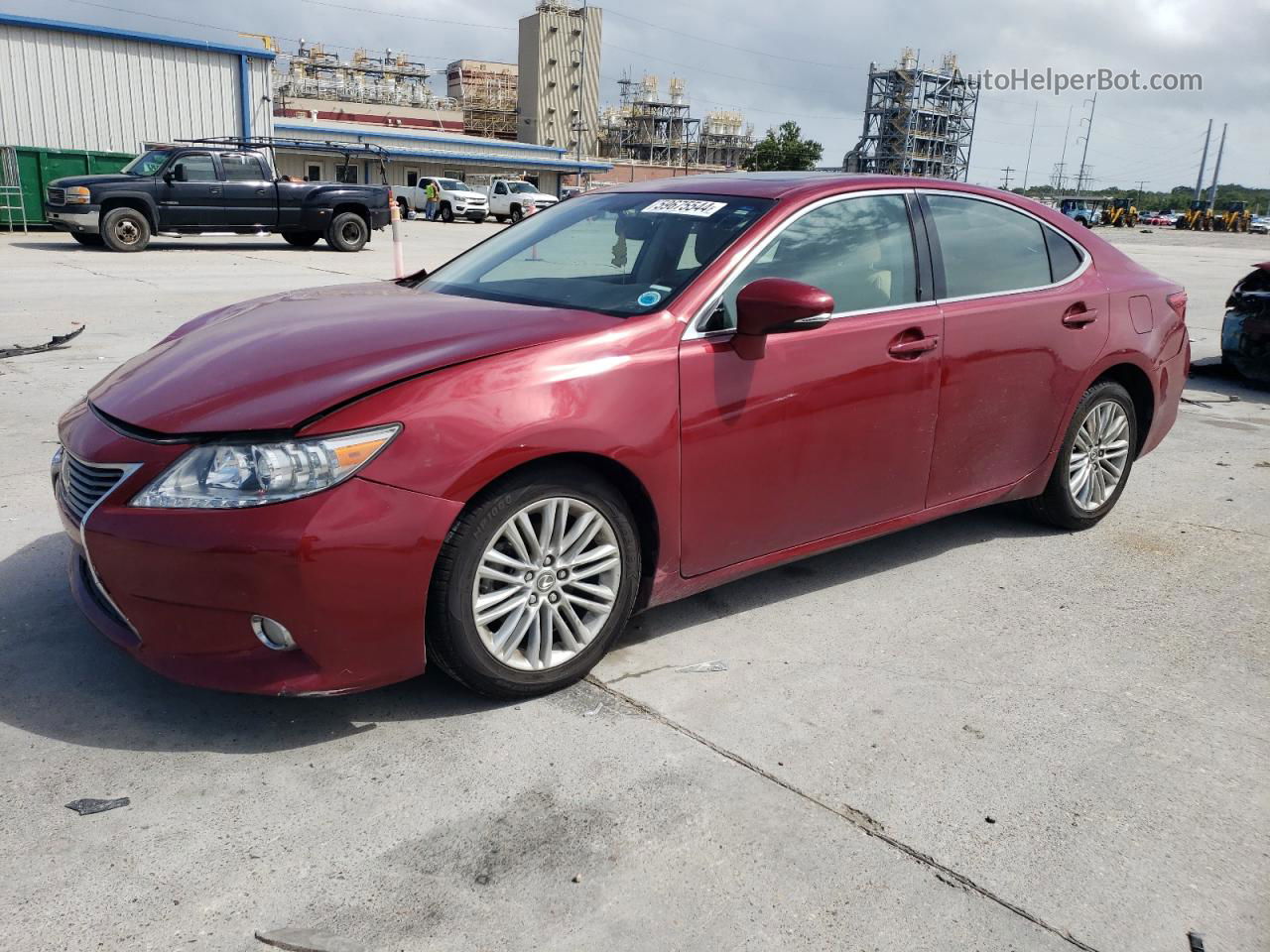 2013 Lexus Es 350 Красный vin: JTHBK1GG0D2030457