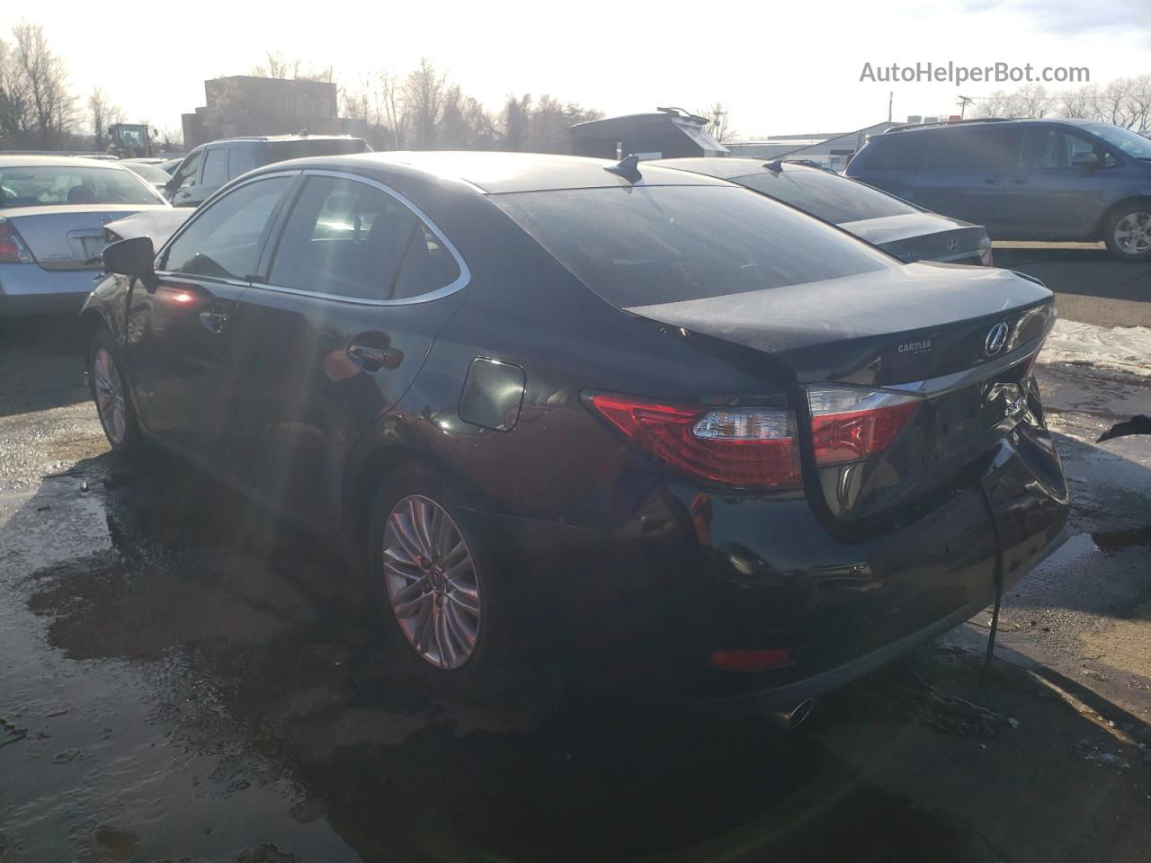 2013 Lexus Es 350 Black vin: JTHBK1GG0D2040440