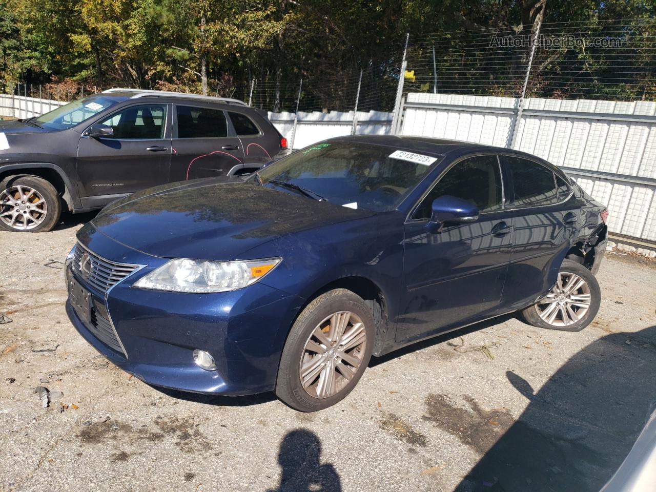 2013 Lexus Es 350 Blue vin: JTHBK1GG0D2055665