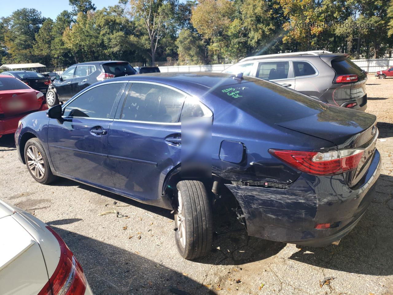 2013 Lexus Es 350 Blue vin: JTHBK1GG0D2055665