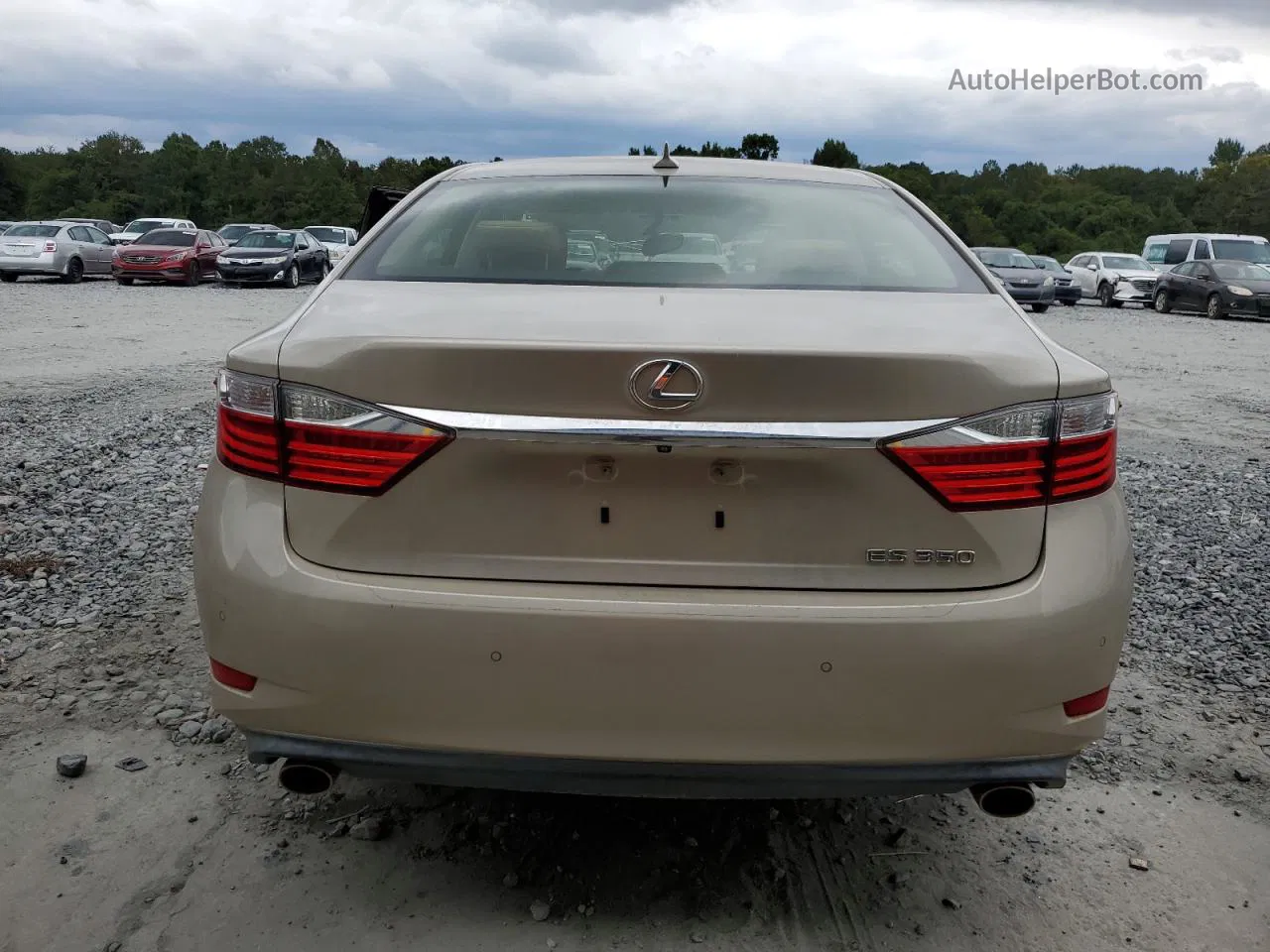 2013 Lexus Es 350 Beige vin: JTHBK1GG0D2060350