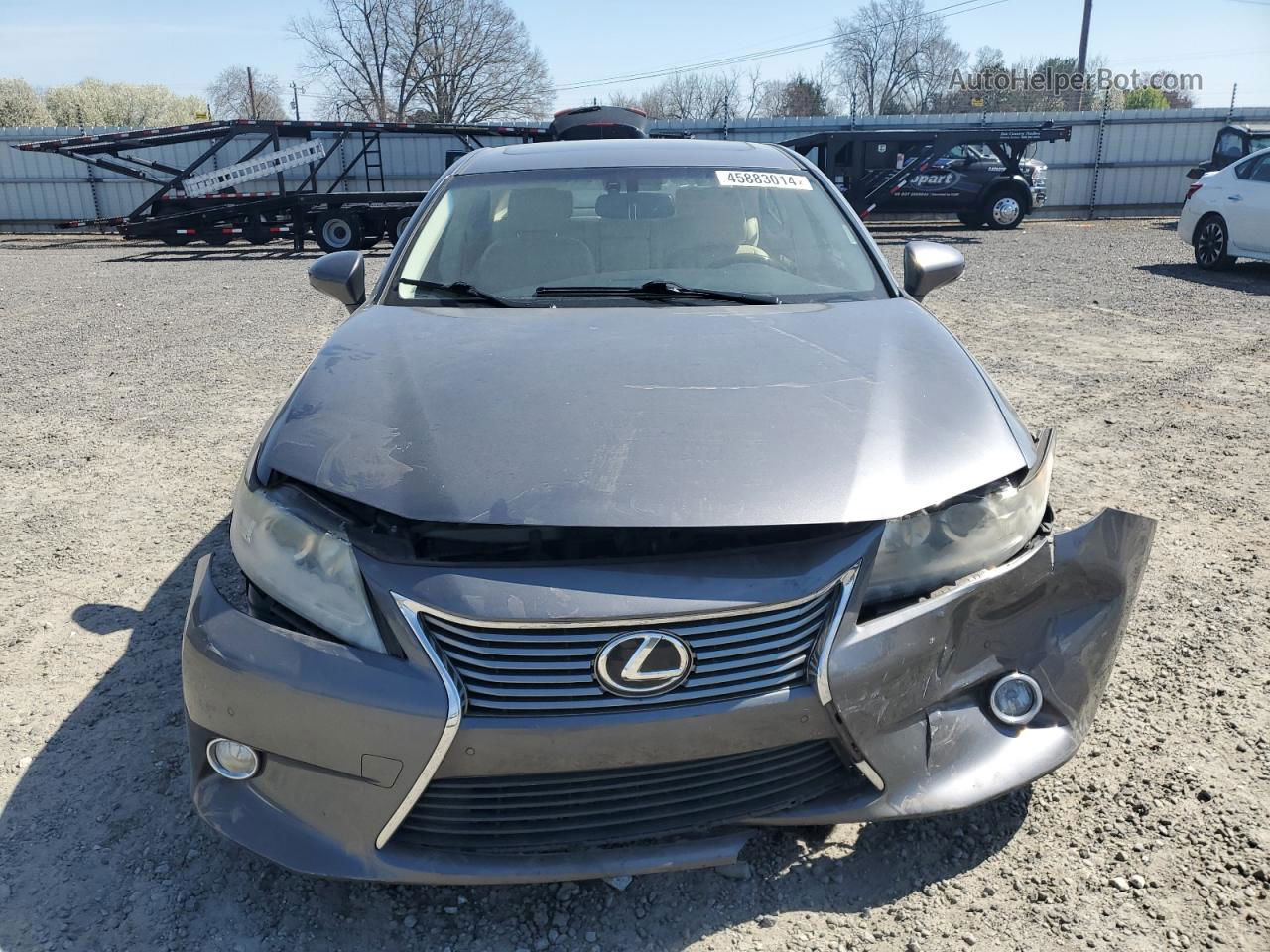 2013 Lexus Es 350 Gray vin: JTHBK1GG0D2065306