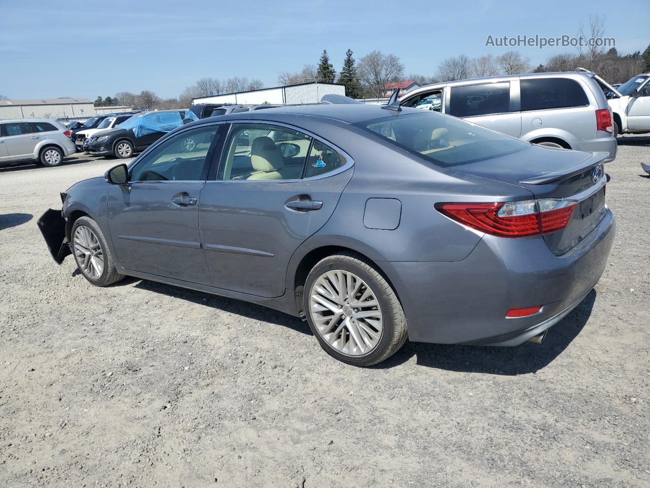 2013 Lexus Es 350 Gray vin: JTHBK1GG0D2065306