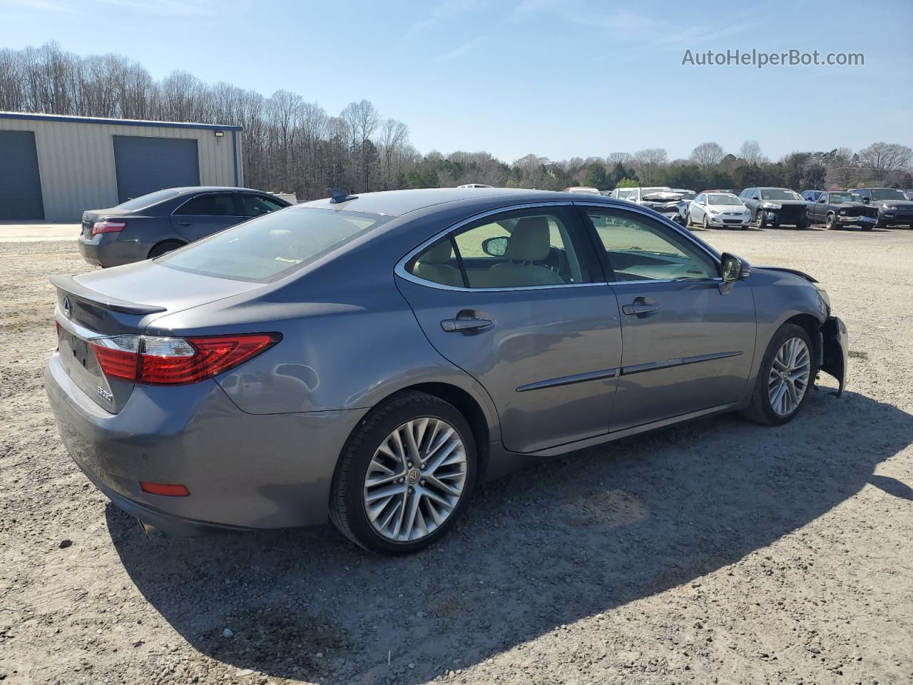 2013 Lexus Es 350 Gray vin: JTHBK1GG0D2065306