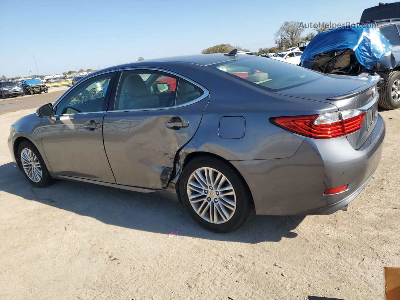 2013 Lexus Es 350 Gray vin: JTHBK1GG0D2075222