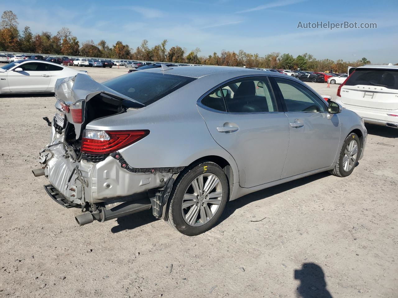 2013 Lexus Es 350 Silver vin: JTHBK1GG0D2083837