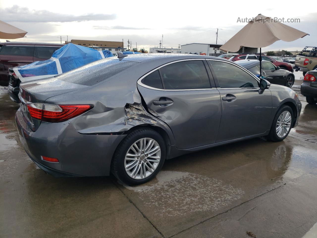 2014 Lexus Es 350 Gray vin: JTHBK1GG0E2087355