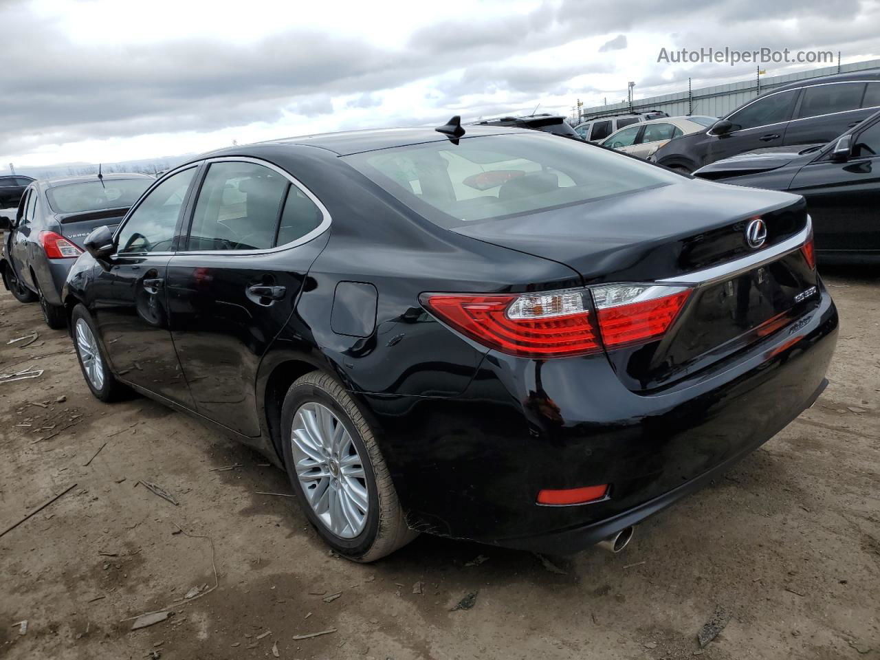 2014 Lexus Es 350 Black vin: JTHBK1GG0E2097349