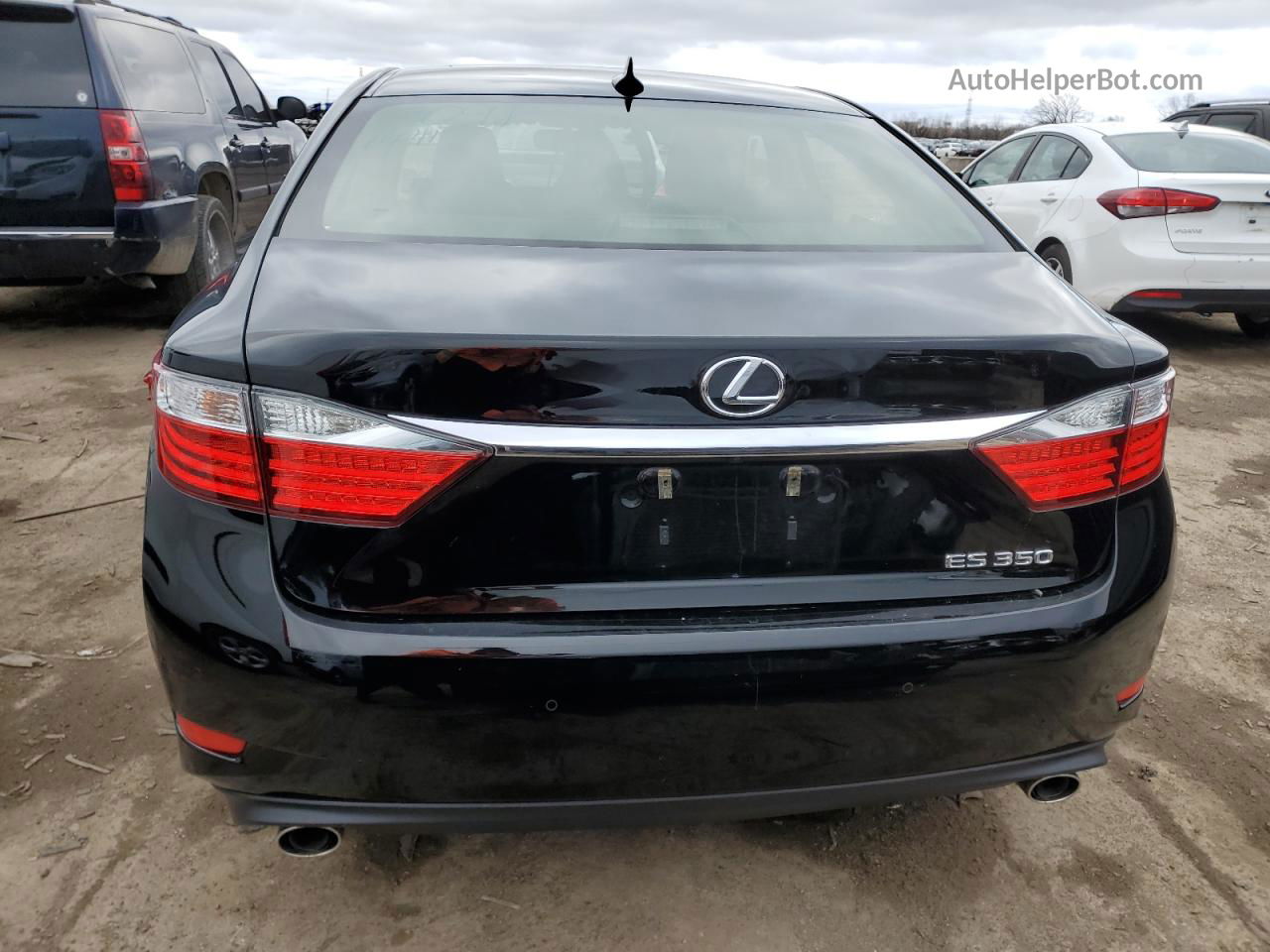 2014 Lexus Es 350 Black vin: JTHBK1GG0E2097349