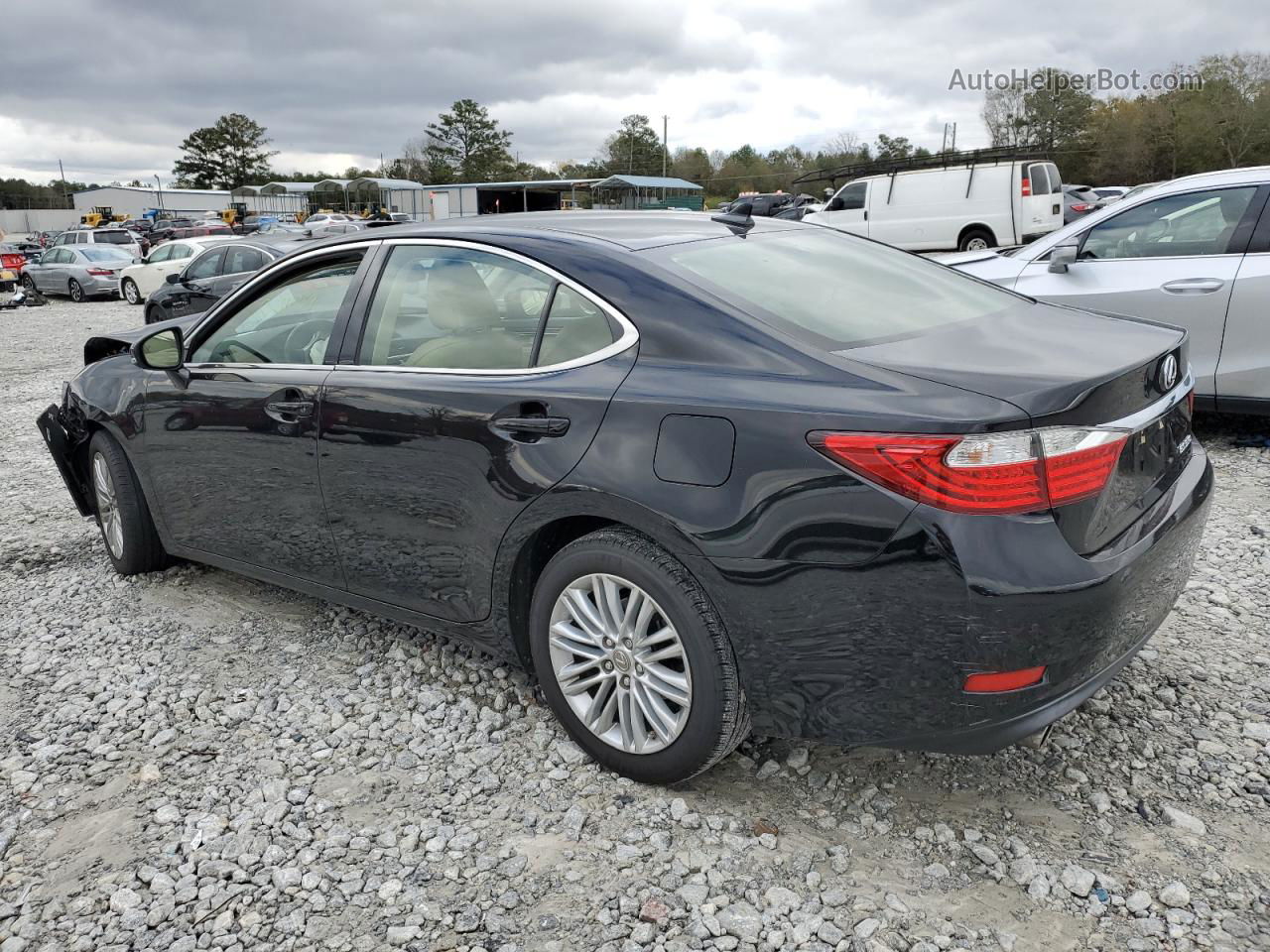 2014 Lexus Es 350 Черный vin: JTHBK1GG0E2119480