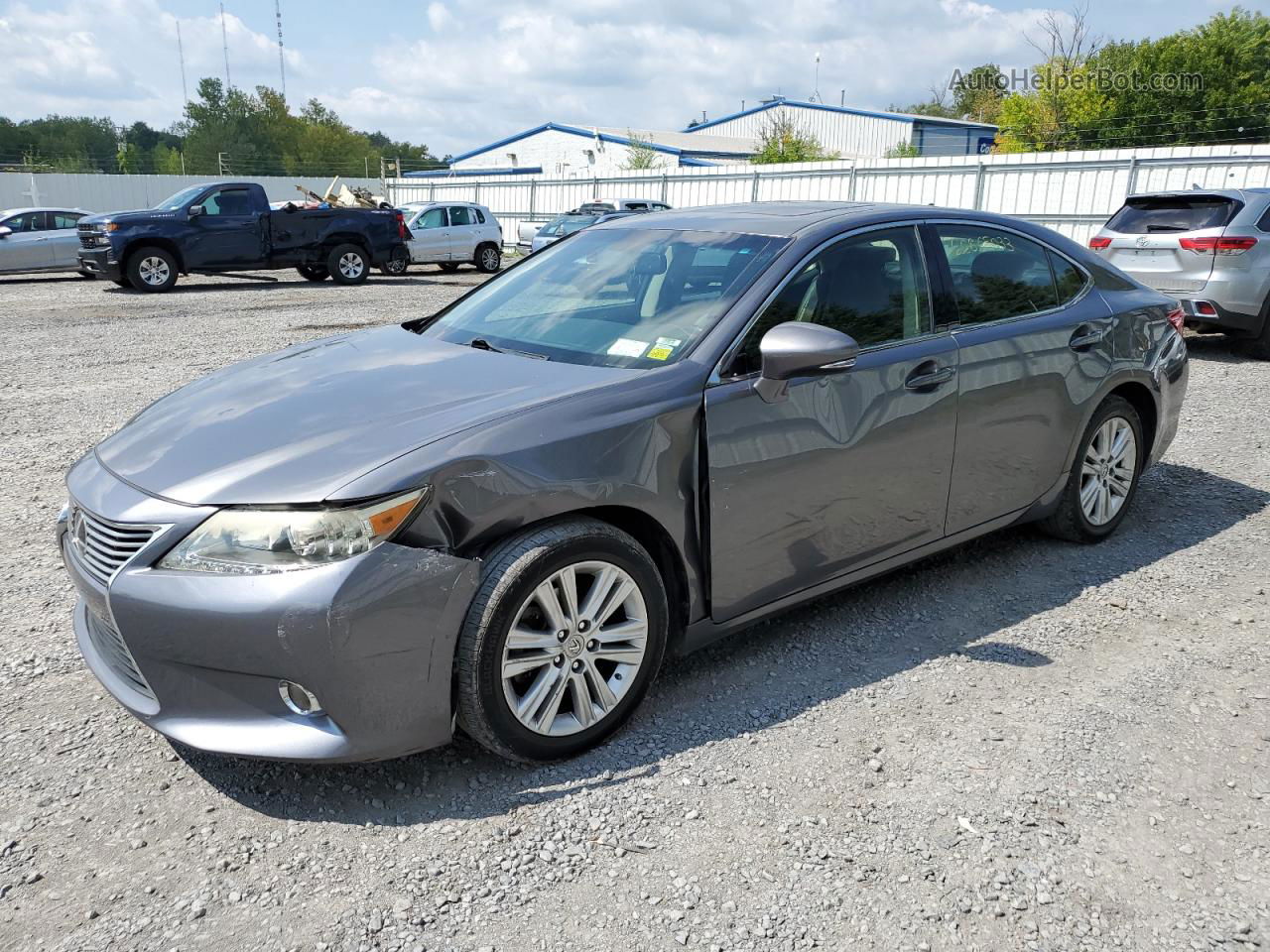 2014 Lexus Es 350 Gray vin: JTHBK1GG0E2120239