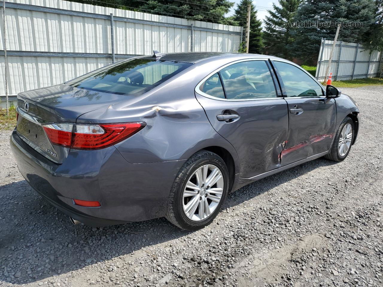 2014 Lexus Es 350 Gray vin: JTHBK1GG0E2120239