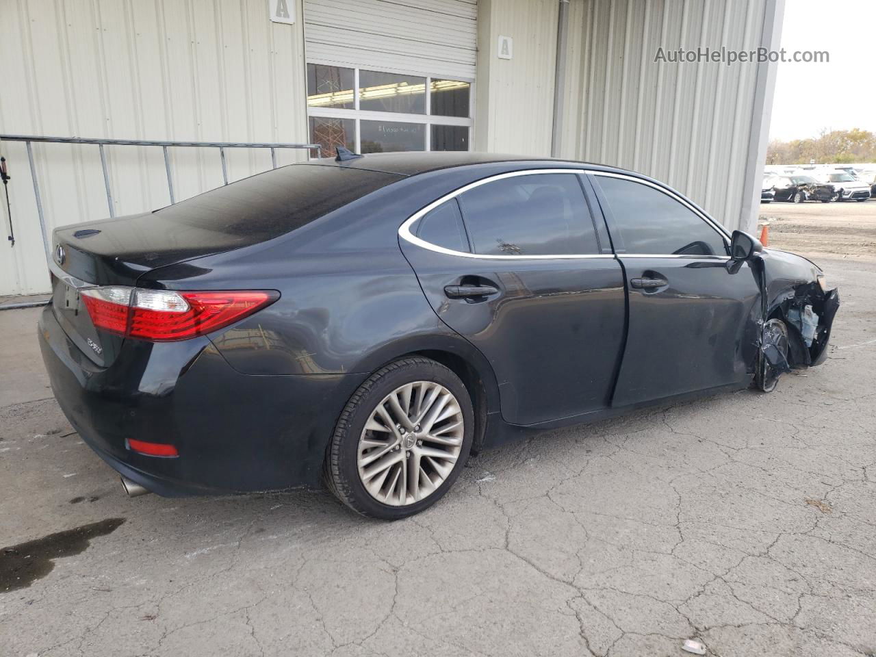 2014 Lexus Es 350 Black vin: JTHBK1GG0E2122234