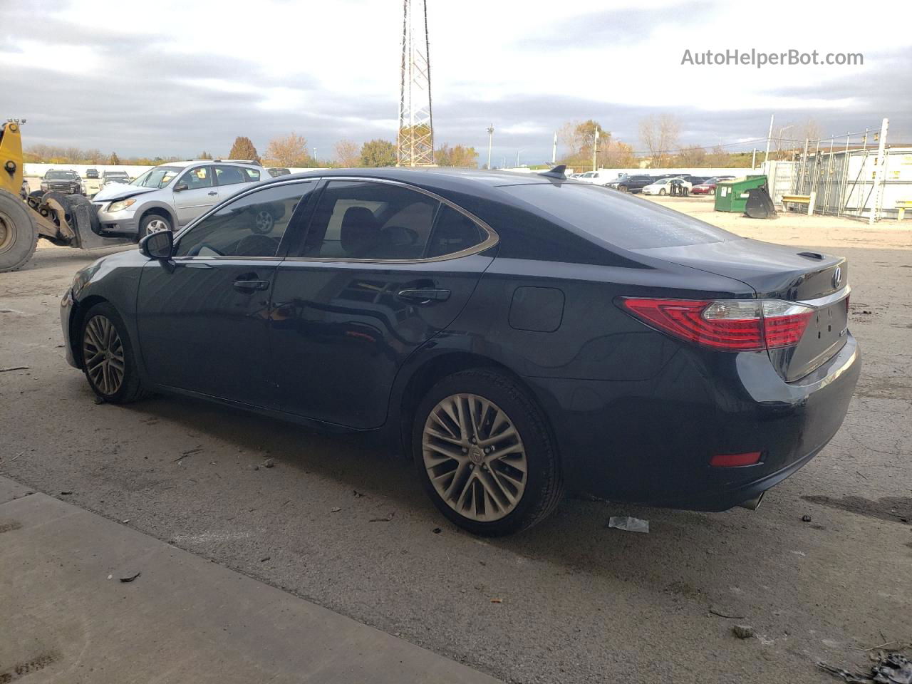 2014 Lexus Es 350 Black vin: JTHBK1GG0E2122234