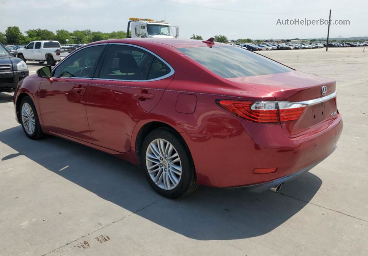 2014 Lexus Es 350 Red vin: JTHBK1GG0E2122282