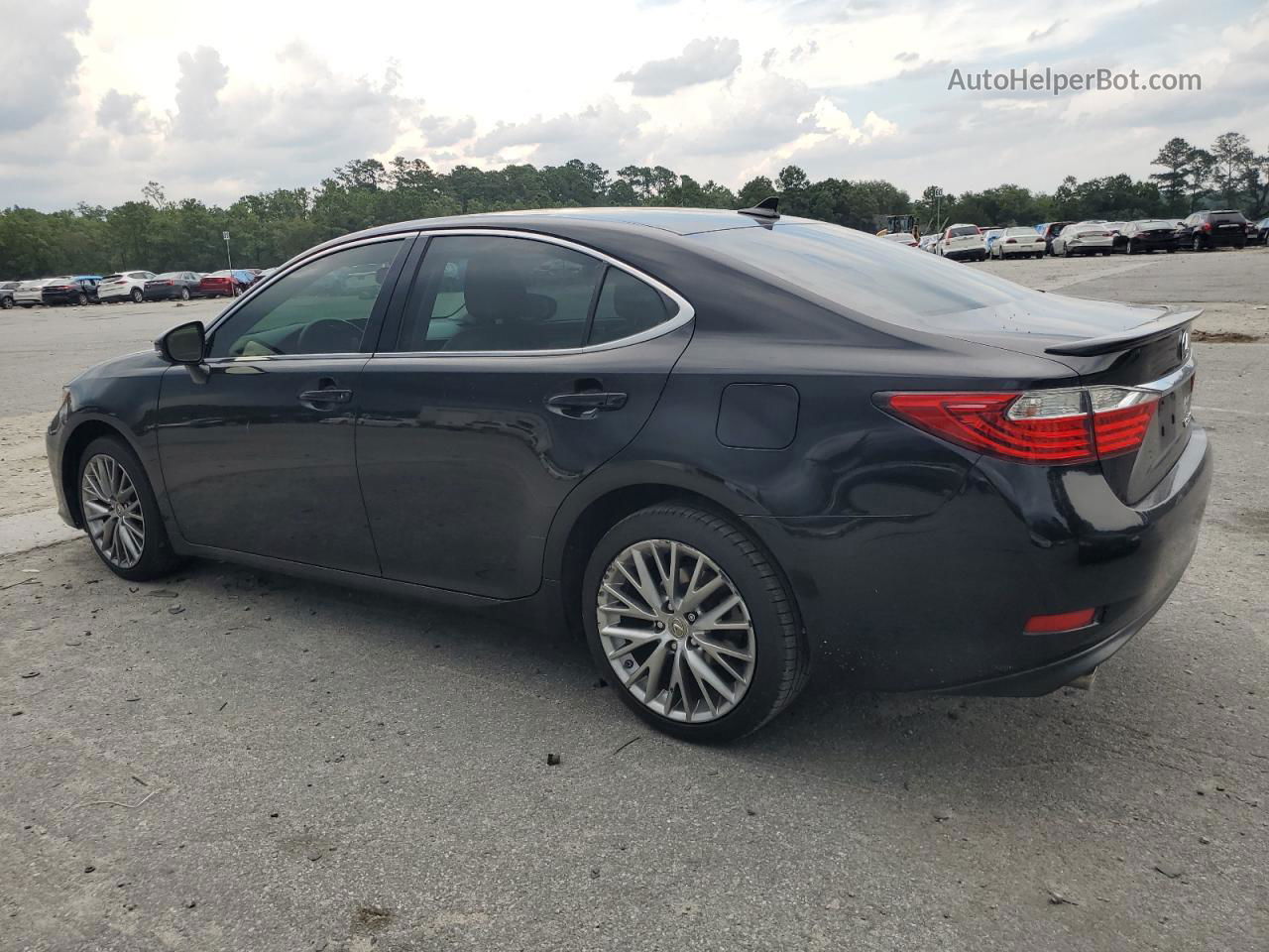 2014 Lexus Es 350 Black vin: JTHBK1GG0E2135095