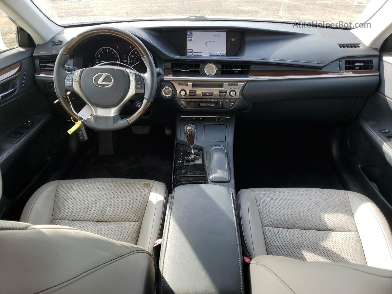 2014 Lexus Es 350 Белый vin: JTHBK1GG0E2140944