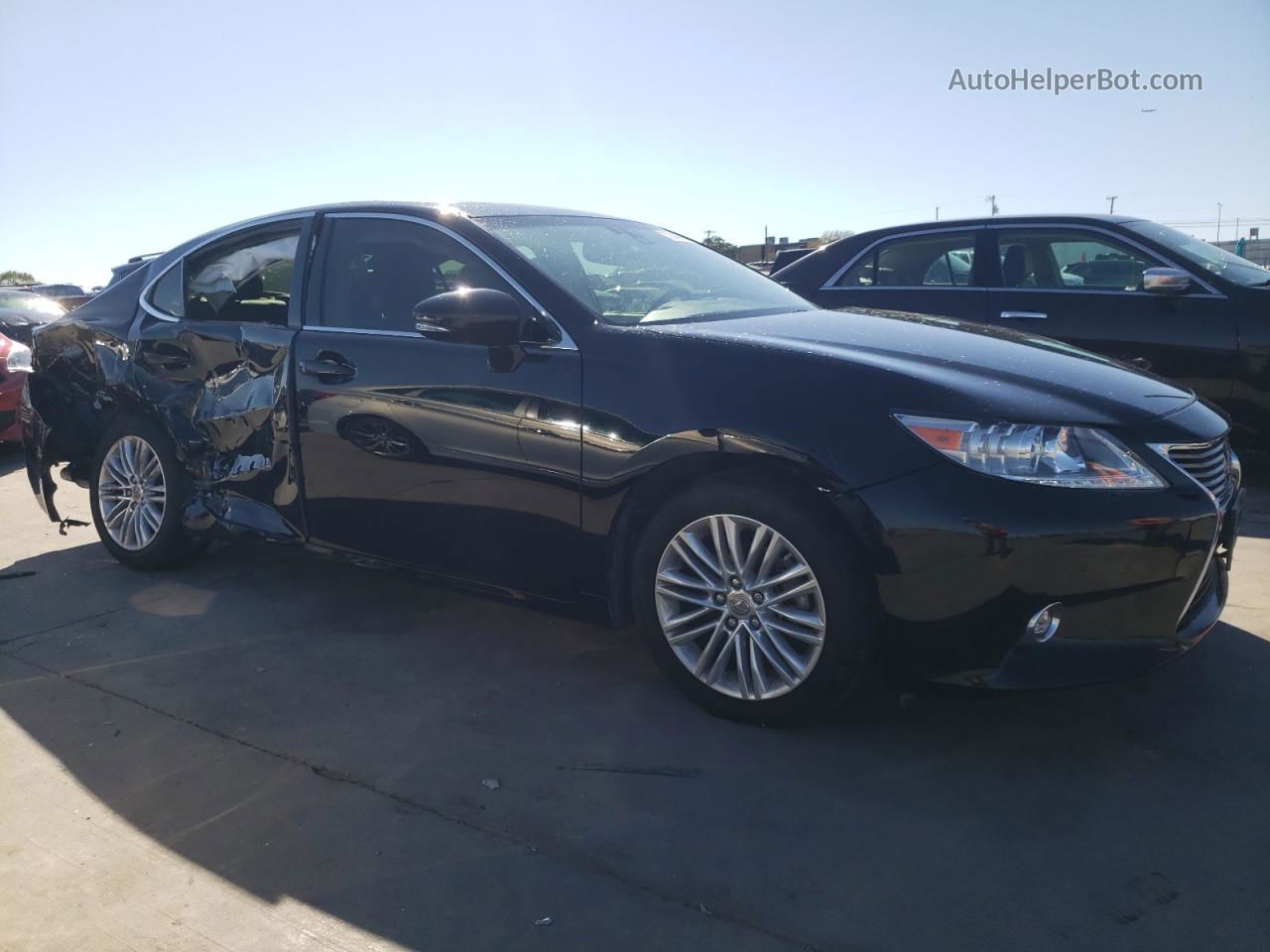 2015 Lexus Es 350 Black vin: JTHBK1GG0F2159222