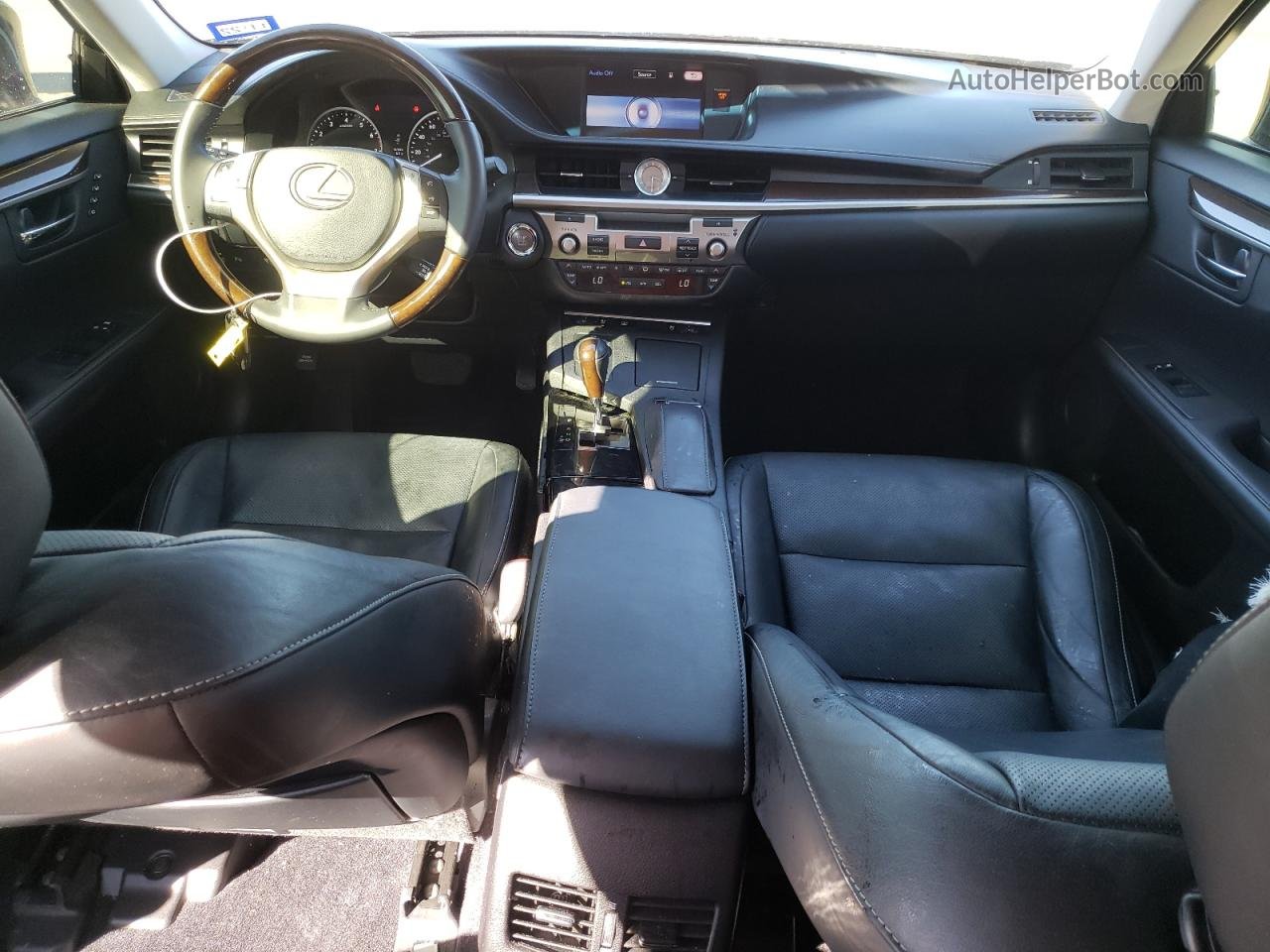 2015 Lexus Es 350 Black vin: JTHBK1GG0F2159222