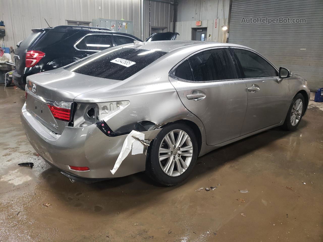 2015 Lexus Es 350 Silver vin: JTHBK1GG0F2165490