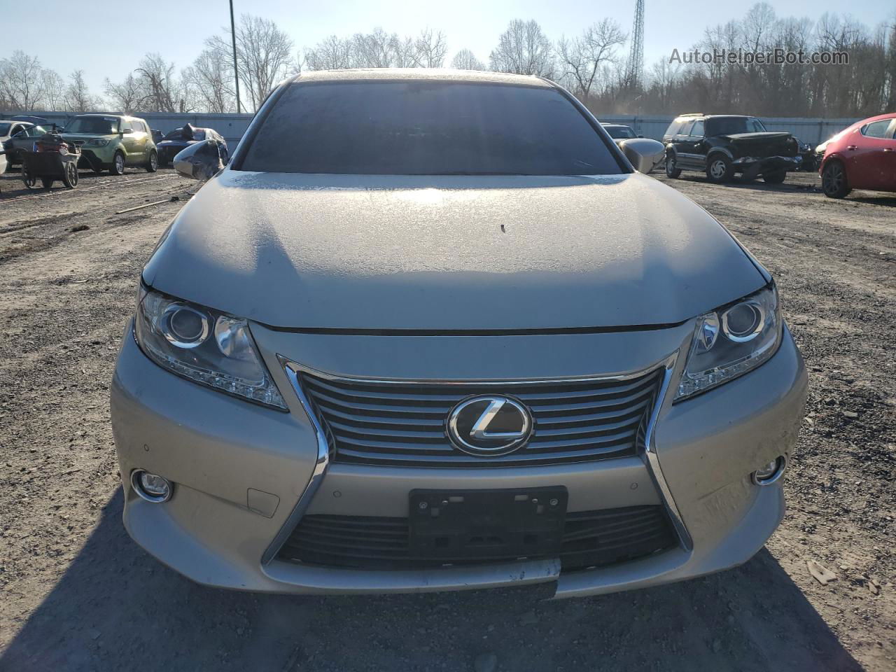 2015 Lexus Es 350 Желто-коричневый vin: JTHBK1GG0F2169541