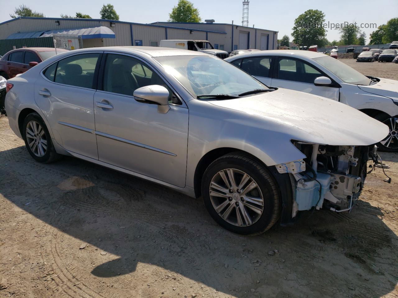 2015 Lexus Es 350 Серебряный vin: JTHBK1GG0F2170608