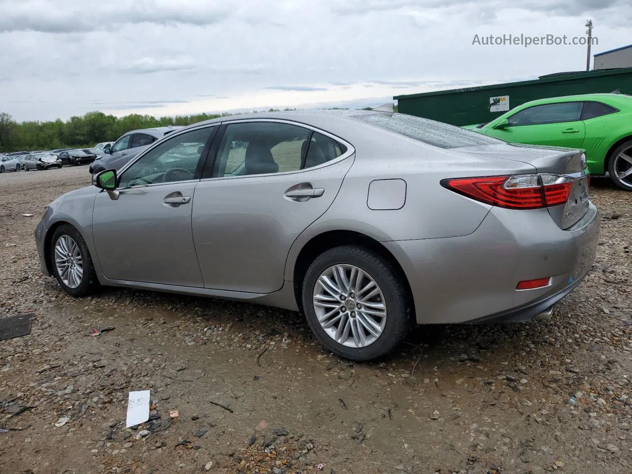 2015 Lexus Es 350 Бежевый vin: JTHBK1GG0F2177008