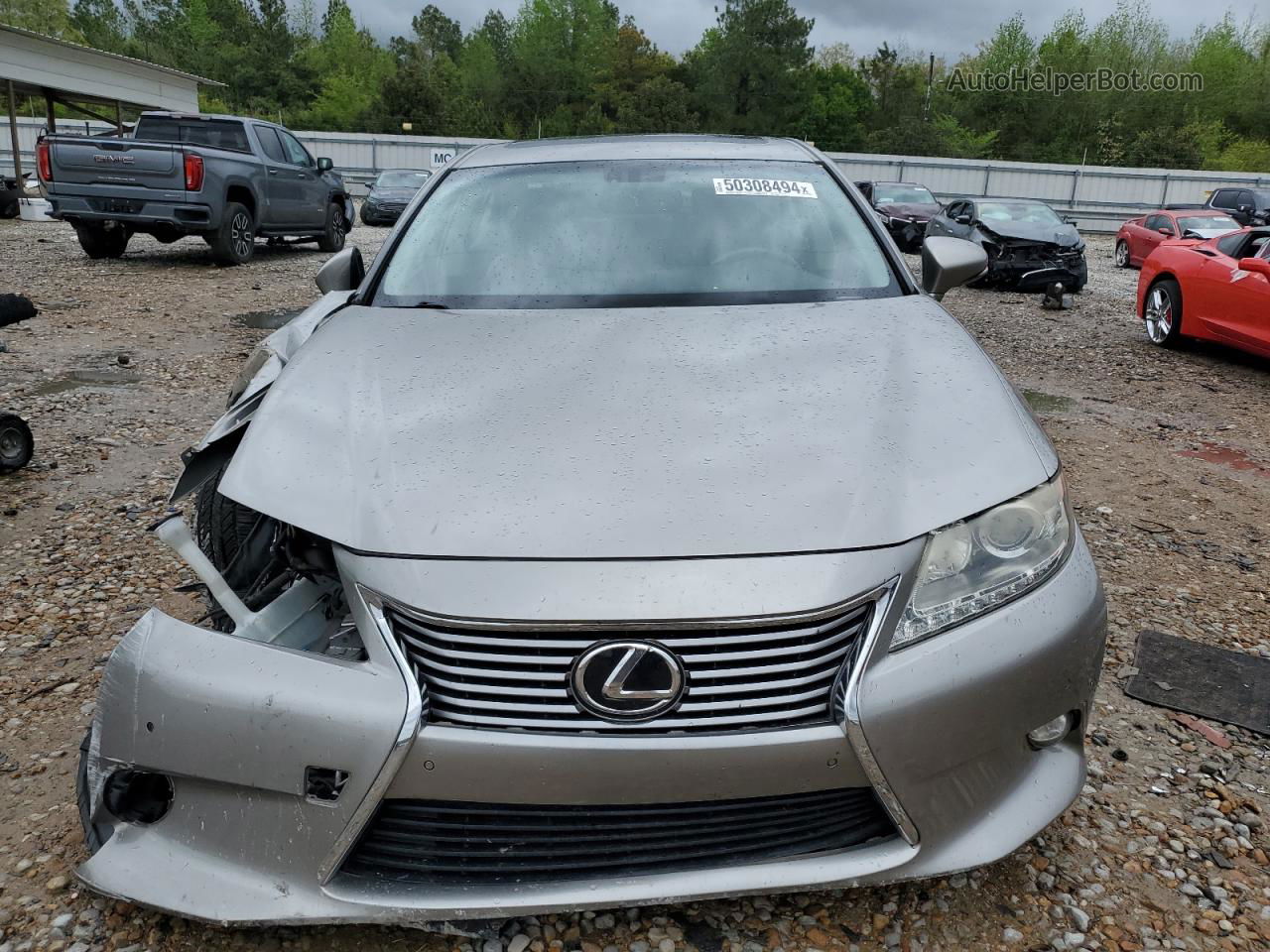 2015 Lexus Es 350 Бежевый vin: JTHBK1GG0F2177008