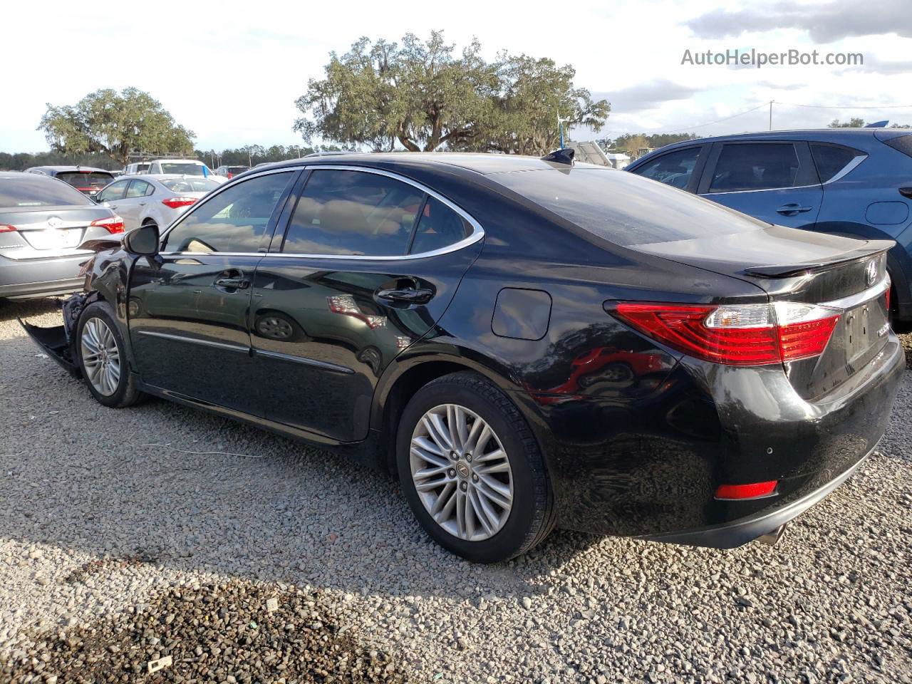 2015 Lexus Es 350 Черный vin: JTHBK1GG0F2179048