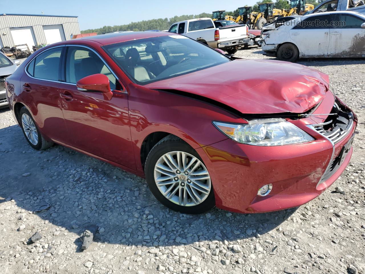 2015 Lexus Es 350 Red vin: JTHBK1GG0F2180538