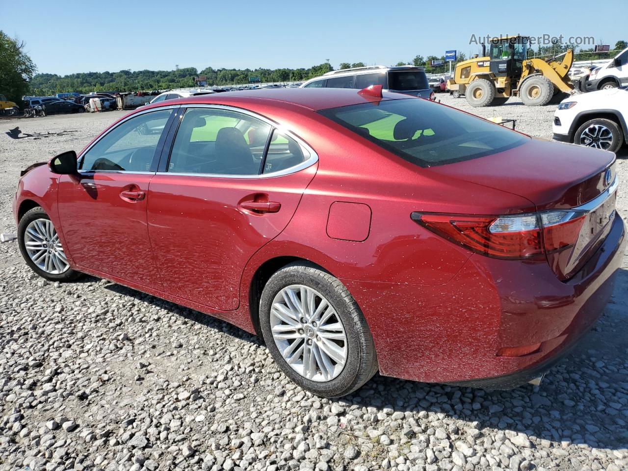 2015 Lexus Es 350 Red vin: JTHBK1GG0F2180538