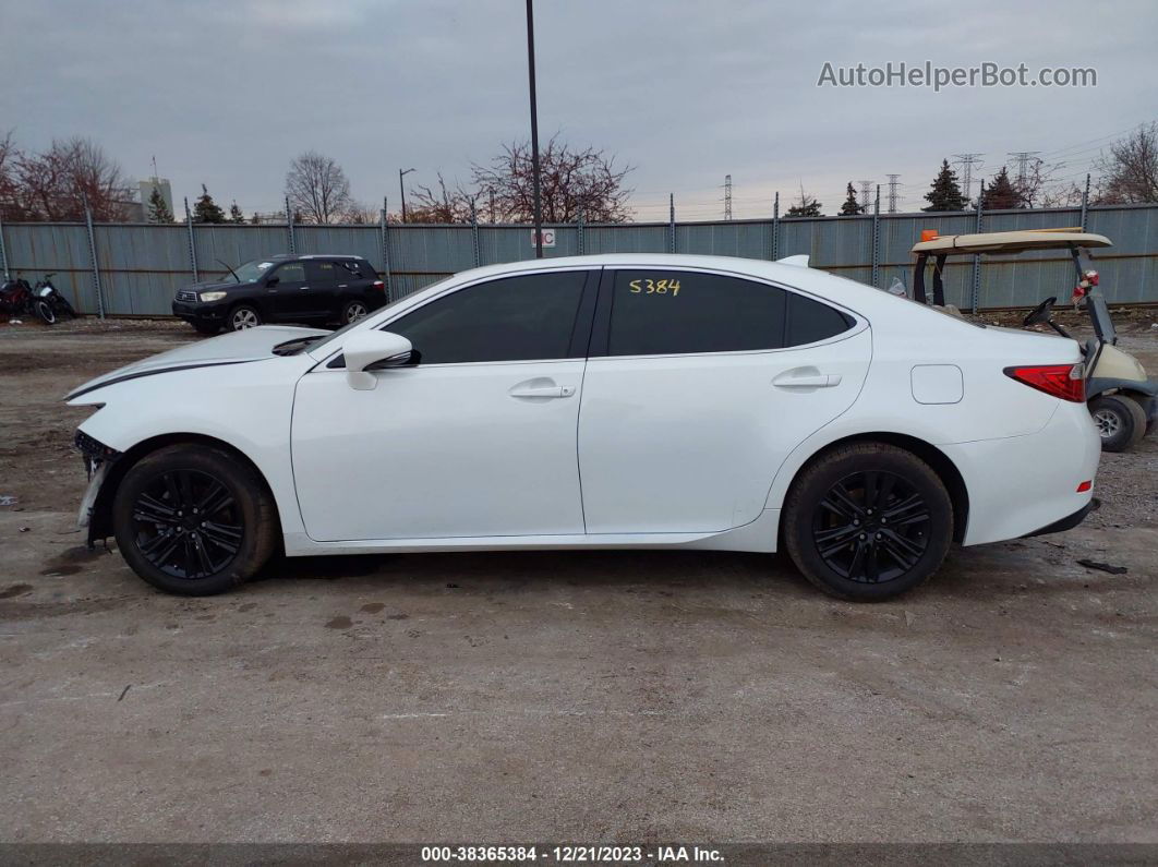 2015 Lexus Es 350   White vin: JTHBK1GG0F2195301