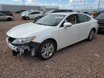 2015 Lexus Es 350 White vin: JTHBK1GG0F2197629