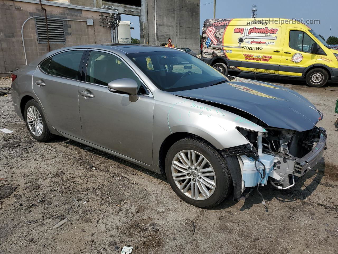 2015 Lexus Es 350 Серый vin: JTHBK1GG0F2207530